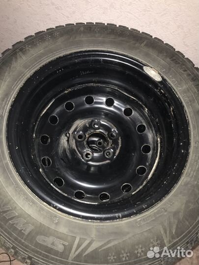 Шины 195 65 15 зимние dunlop с дисками