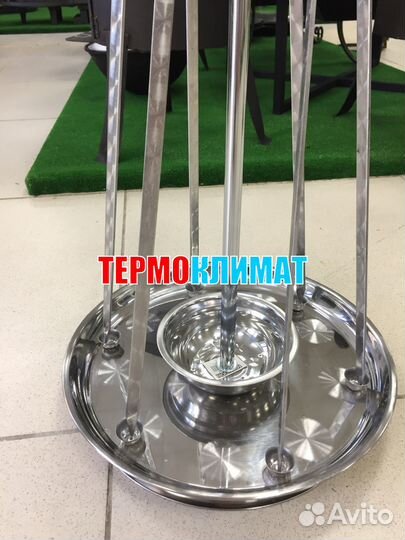 Подставка с шампурами 45см для подачи шашлыка