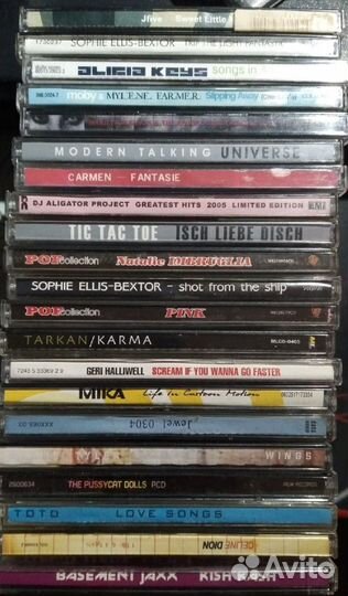 Cd Диски в основном зарубежка 2 (список)