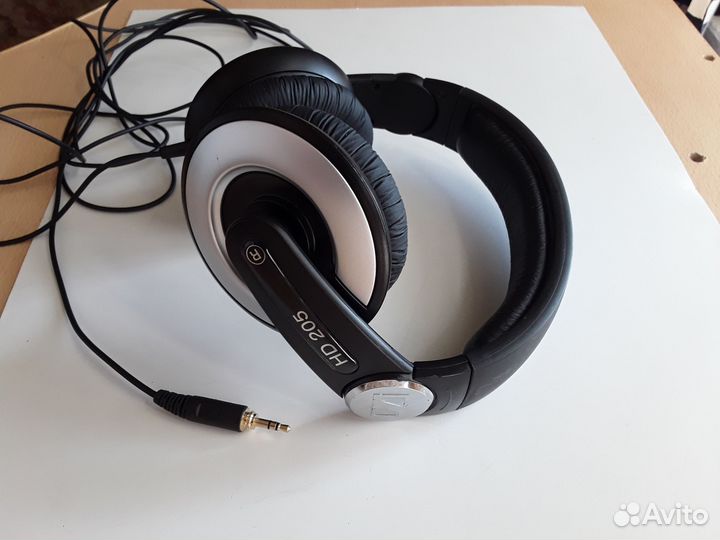 Наушники проводные Sennheiser HD 205 Рабочие