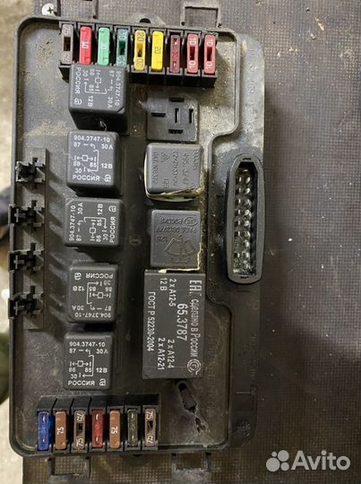 Блок предохранителей ваз 2114-2115