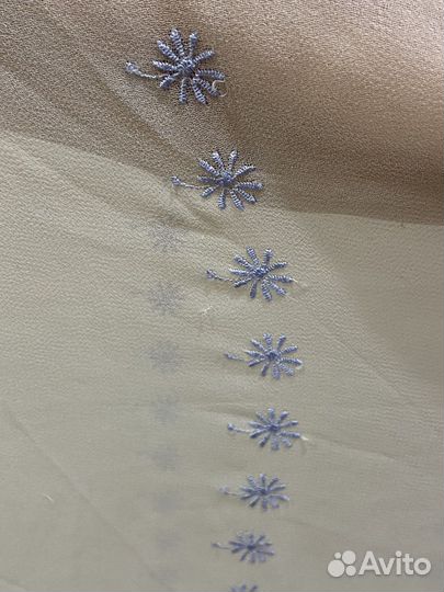 Ткань полантин СССР 100 натуральный шелк