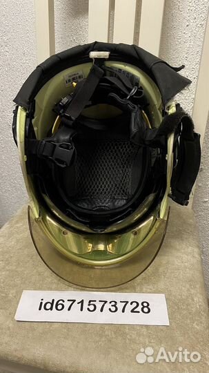 Шлем каска пожарного gallet