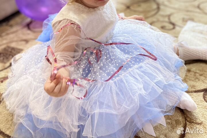 Платье для девочки 86-92