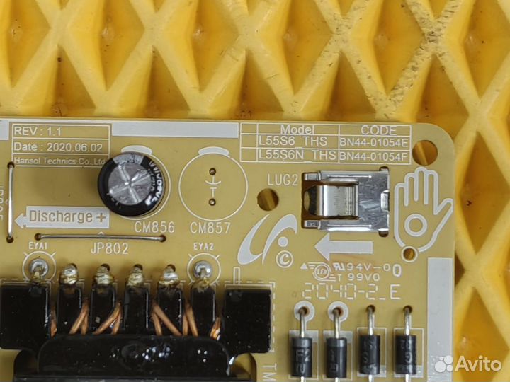 Блок питания для телевизора BN44-01054E L55S6 THS