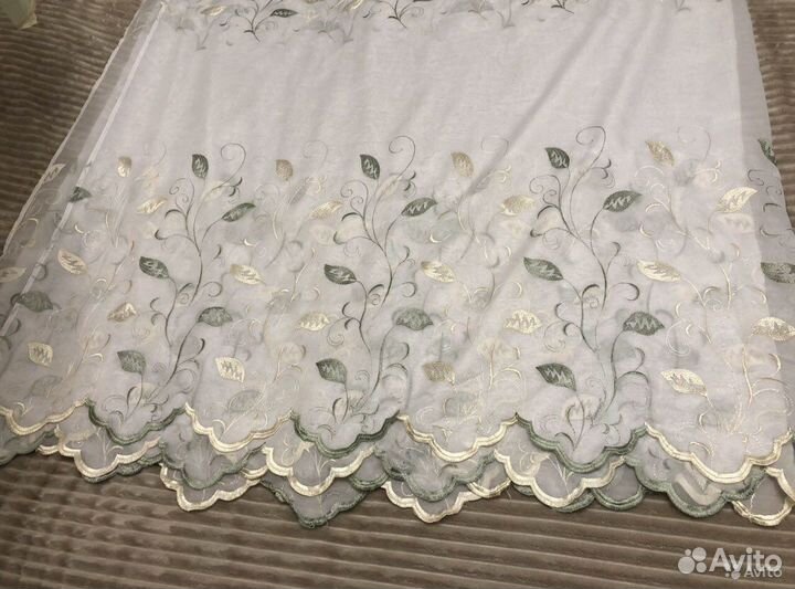 Ламбрекен с тюлем