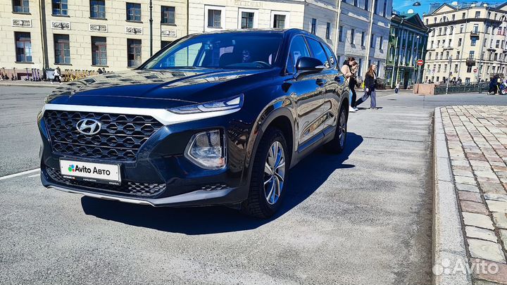 Hyundai Santa Fe 2.0 AT, 2019, 58 900 км