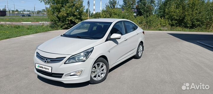 Hyundai Solaris 1.6 AT, 2015, 107 600 км