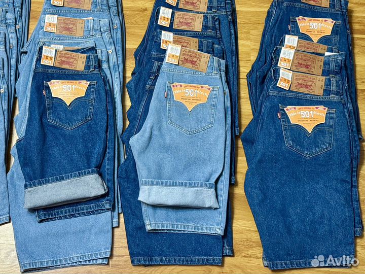 Джинсовые шорты levis оптом