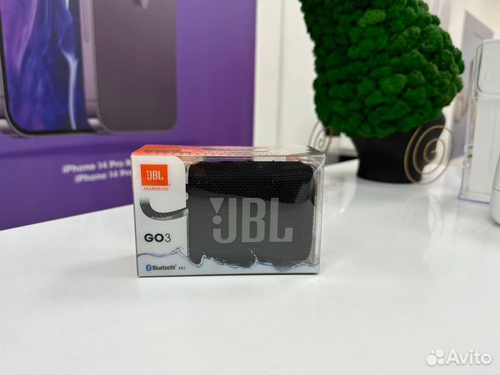 Колонка JBL GO3 Black NEW Гарантия