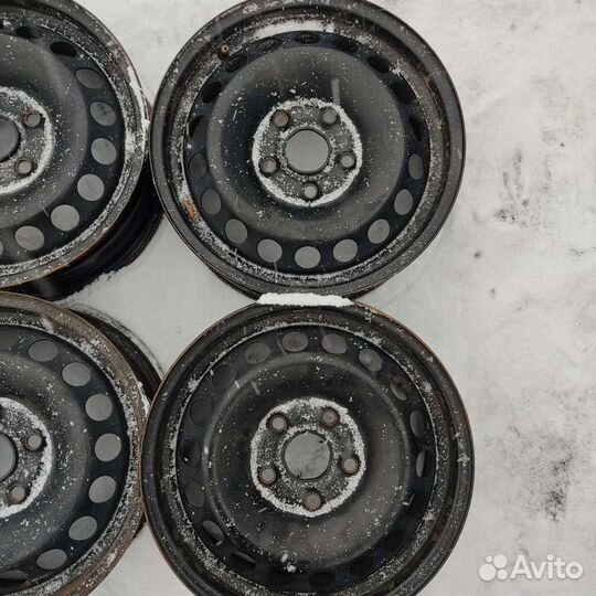 Диски Volkswagen, r15 штамп, 4 шт