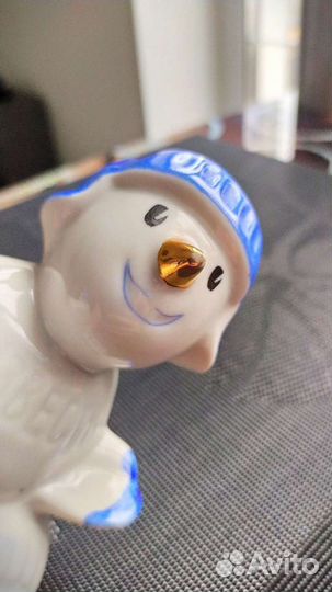 Статуэтка Снеговик-вратарь