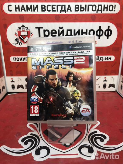 Диск PS3 mass effect 2