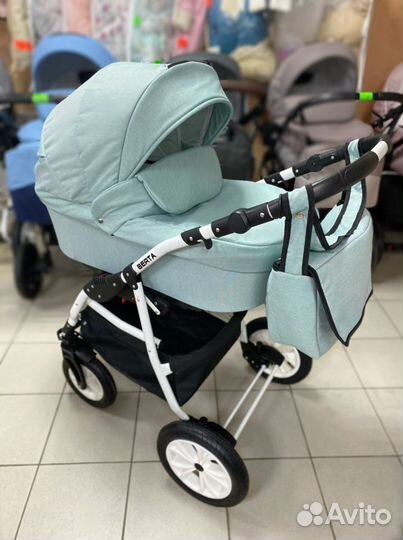 Коляска детская 2в1 Indigo (Alis) Berta