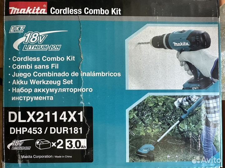 Аккумуляторный набор makita DLX2114X1