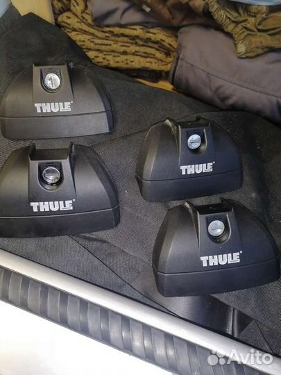 Багажник thule на релинги бу