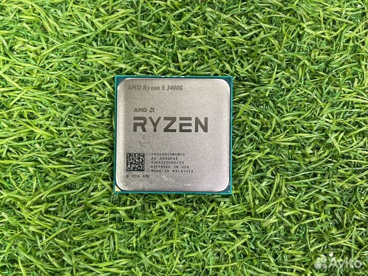 AMD Ryzen 5 3400G AM4, 4 x 3700 мгц