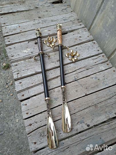 Премиальные обувные рожки. Бронзовые