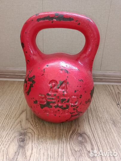 Гиря 24 кг СССР