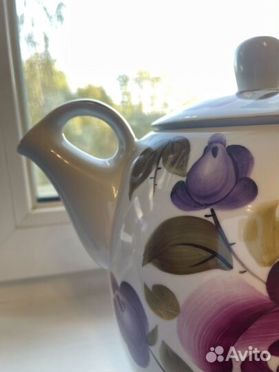 Большой доливной чайник СССР