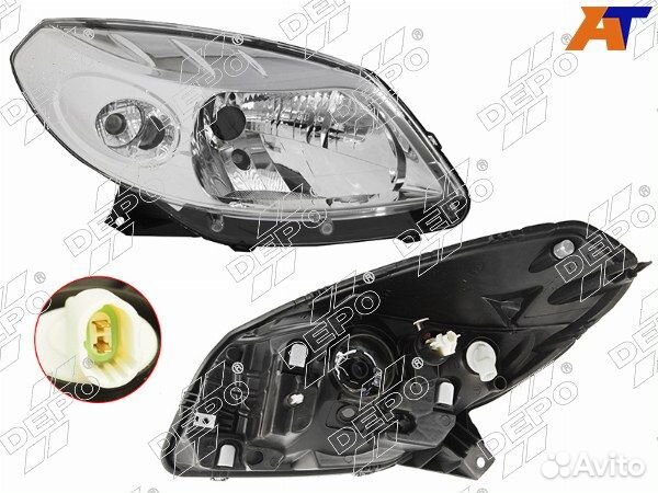 Фара dacia sandero