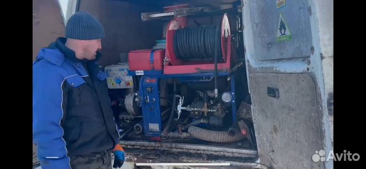 Гидродинамическая прочистка канализации Сантехник