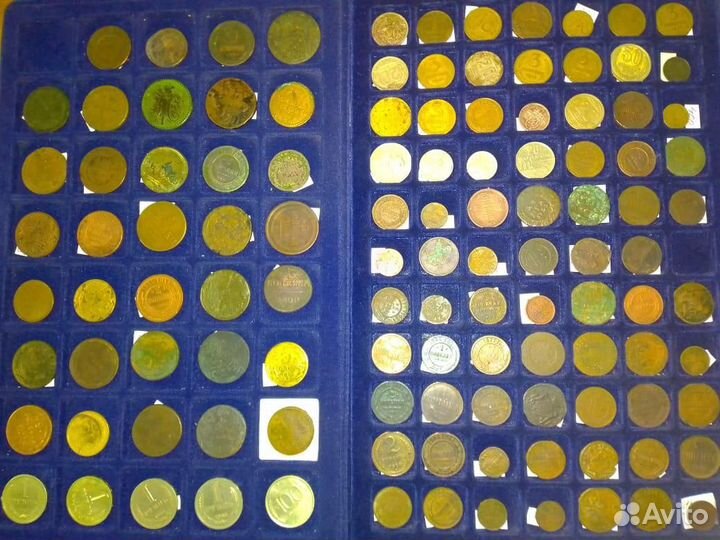 Монеты царские и СССР в ассортименте