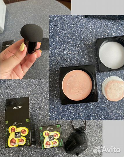 Тональный крем-кушон для лица с экстрактом авокадо