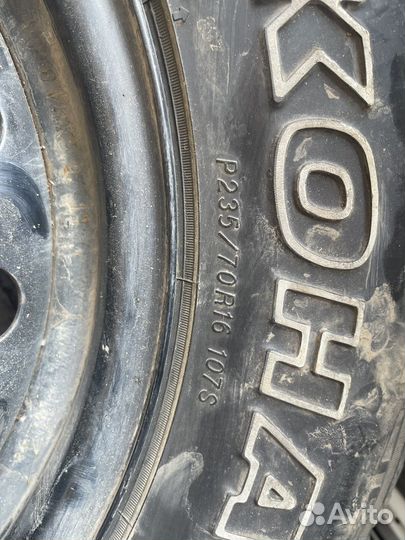 Колеса в сборе r16 летние 235/70