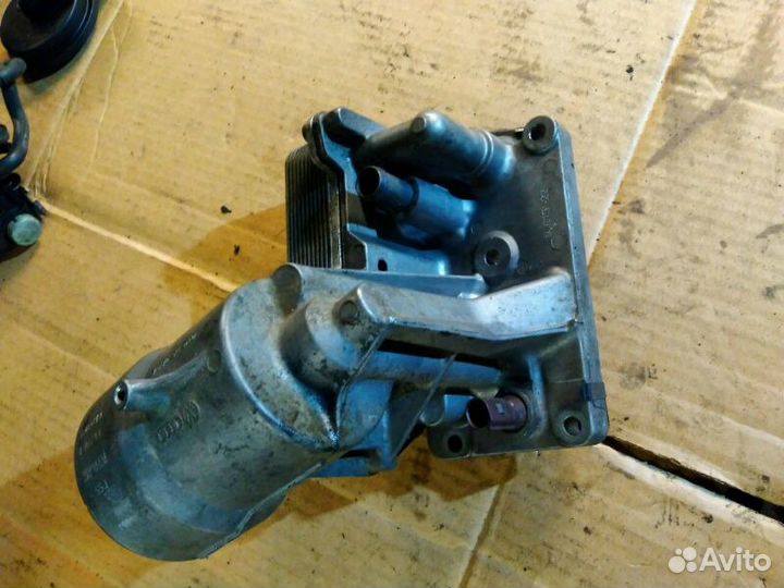 Корпус фильтра теплообменник VW Туарег 2.5 дизель