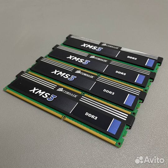 Озу Corsair 2 гб DDR3 1333 мгц dimm CL9 CMX2GX3M1A
