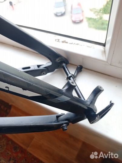 Карбоновая рама 29 двухподвесная cube AMS 100 