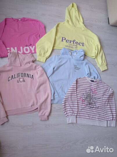 Вещи пакетом на девочку 146, 152,158
