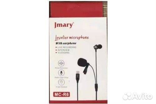 Петличный микрофон Jmary MC-R6 Type-C