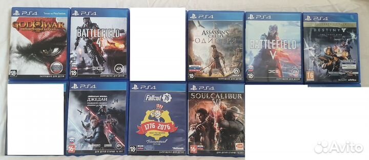 PS4 игры Star wars, Battlefield 4,5, Одиссея