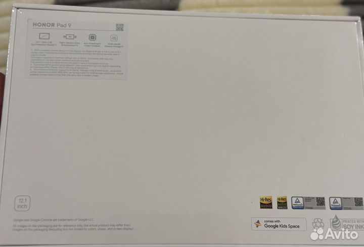 Планшет honor pad 9. 8 256 гб wifi