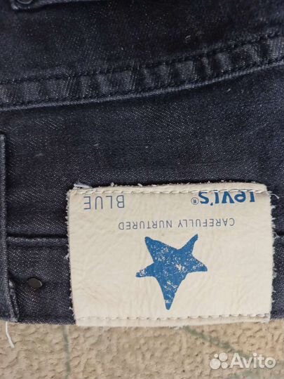 Джинсовые шорты levis