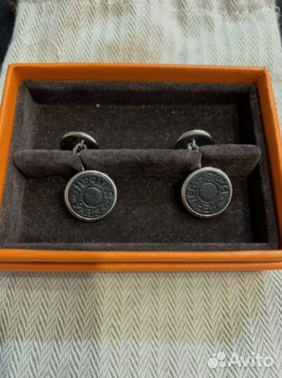 Запонки мужские Hermes Paris оригинал