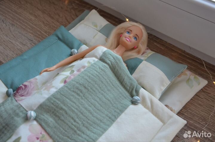 Постельное бельё для Барби 