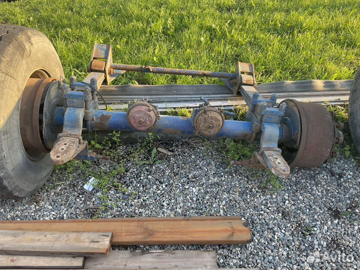 Ось на полуприцеп бпв