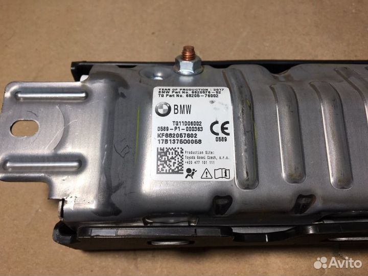 Подушка безопасности в колени передняя правая Bmw