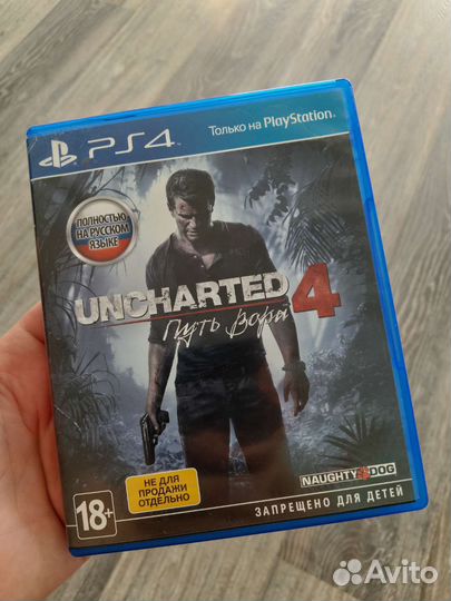 Uncharted 4 PS4 Путь Вора