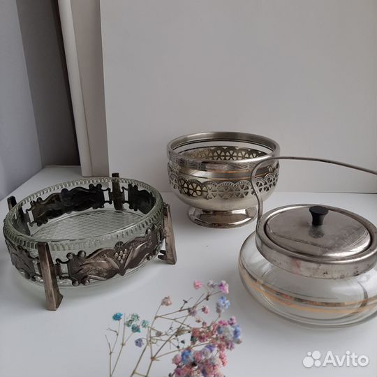 Сахарница конфетница СССР