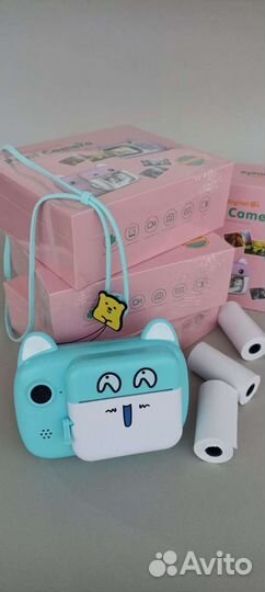 Детский фотоаппарат моментальной печати