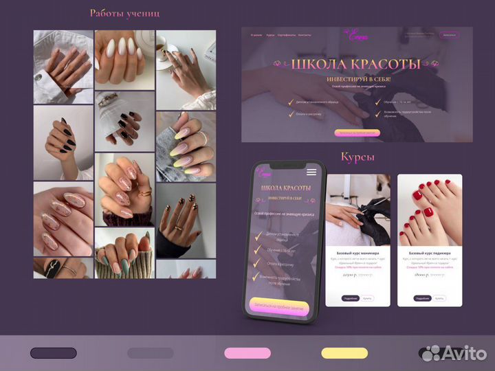 Создать сайт под ключ + реклама тг, вк, Яндекс