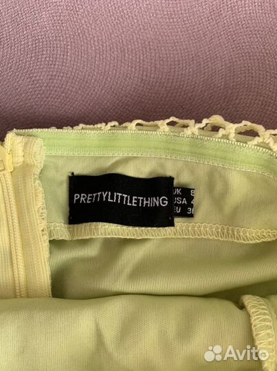 Платье с открытыми плечами ASOS