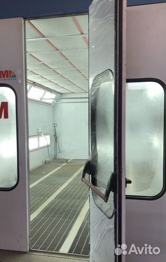 Покрасочная камера для автомобилей verta «италия»