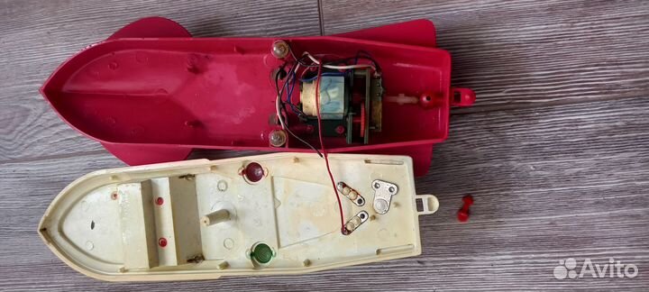 Игрушка СССР, катер