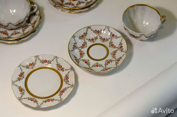 Фарфоровый Чайный Сервиз лфз. Менажница