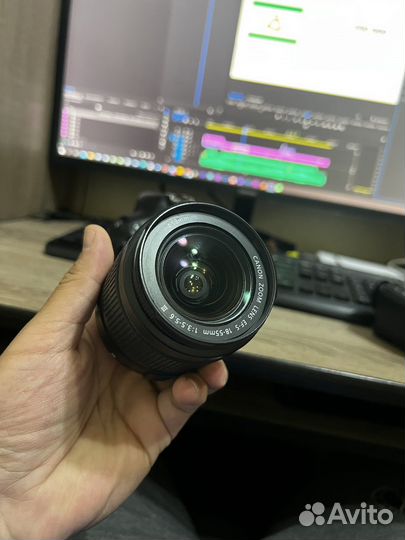 Canon 650d kit 18-55 + допы